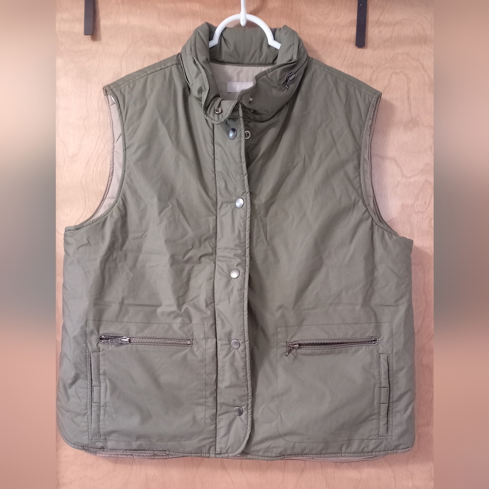 Jcrew sleeveless jacket